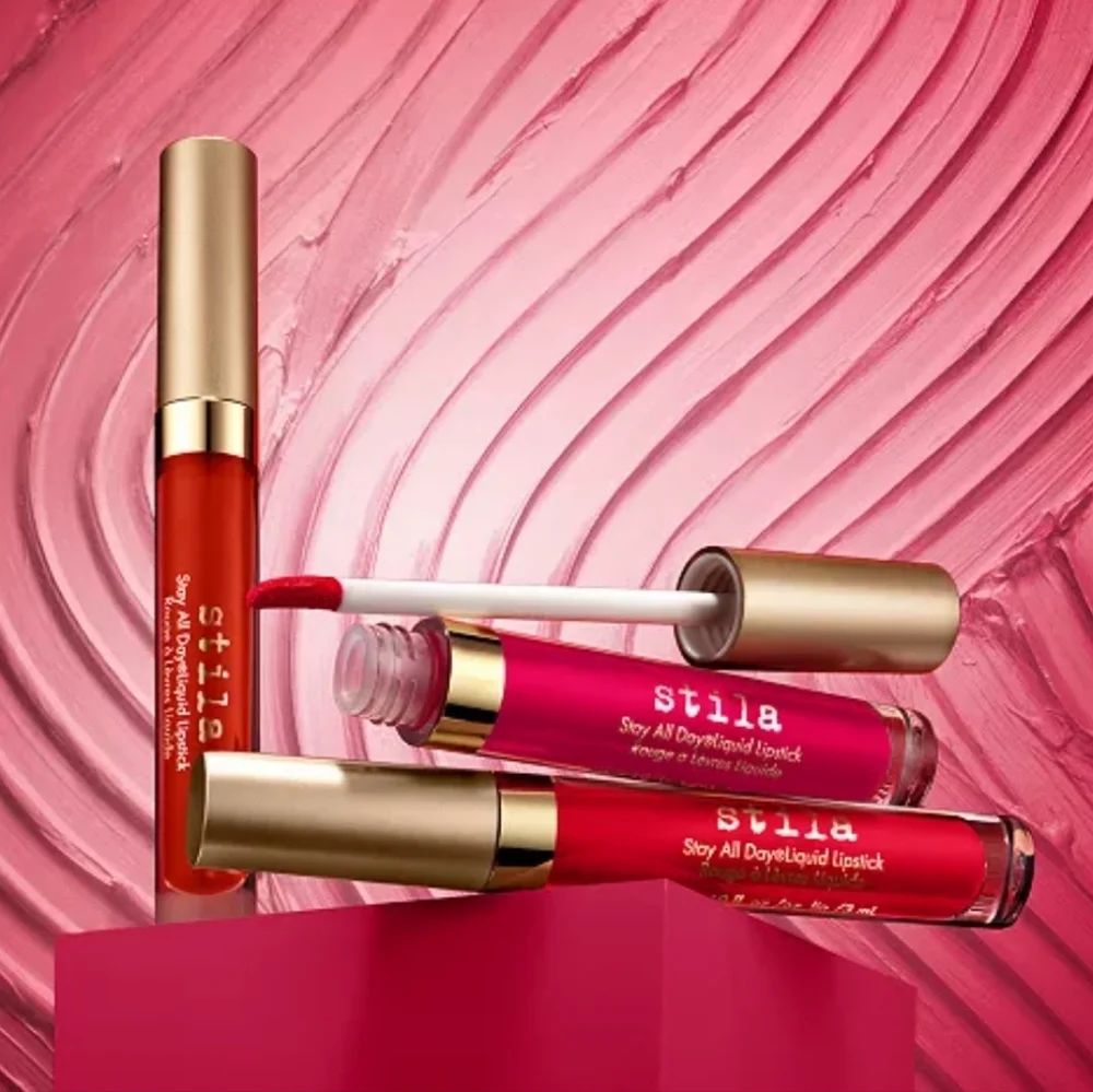 🌺Stila Sheer Fragola Stay All Day Liquid Lipstick TransferProof